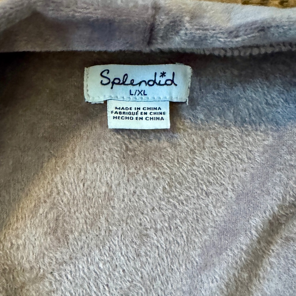 Splendid Velour Robe | Size L/XL - Picture 3 of 6